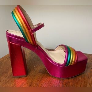 Women's Bautista Ankle-Strap Slingback Platform Sandals by Jessica Simpson